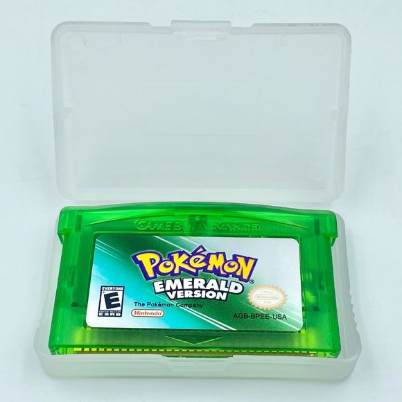 Pokémon Emerald Version Gameboy Advance Game (Reproduction)